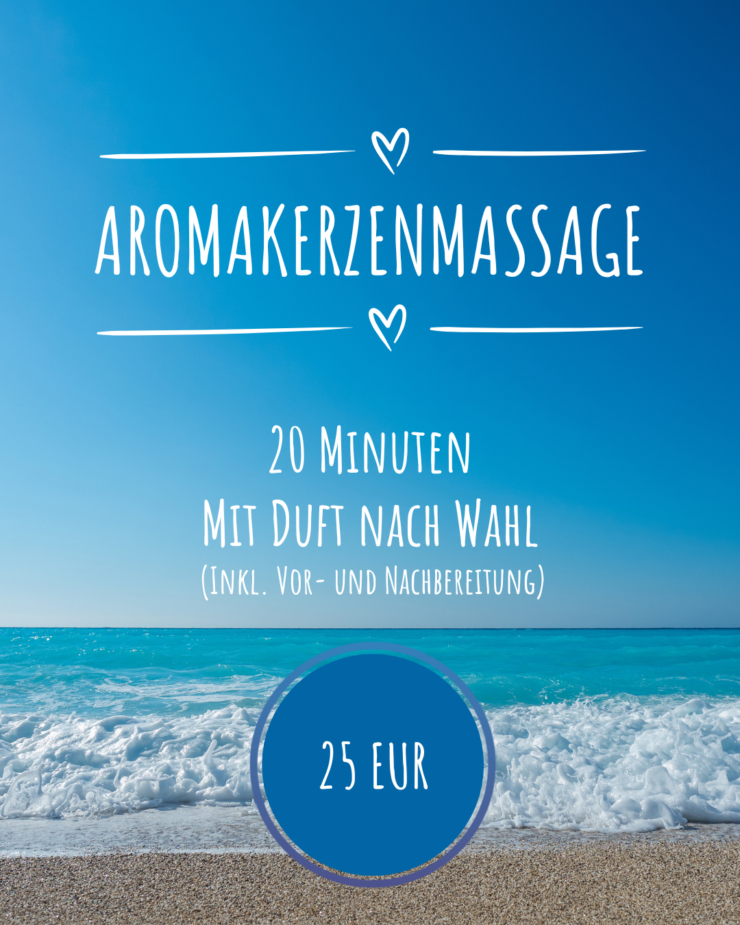Sonderangebot: Aromakerzenmassage nur 25 Euro